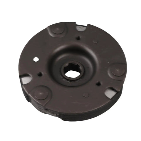 Whip Ready 17 Mm Automatic Clutch Assembly With Lid For Atv Dirt Bike Engine Start Replacement Heavy Duty Aluminum Alloy Gear showing top view.