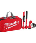 Premium Garage Vacuum Accessory Bundle With Tough Suction Hoses And Flexible Crevice Tools, red bag with attachments.