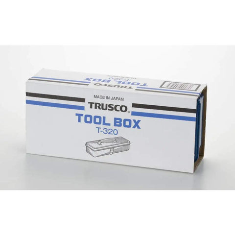 Packaging for blue car trunk tool box compact lockable organizer for tools and gear portable 12.6 x 5.4 x 3.8 inch.