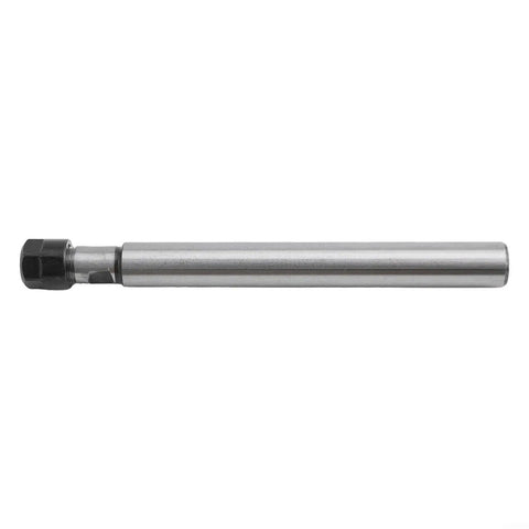 Top Tier ER Collet Chuck Extension Rod With Straight Shank For CNC Milling, hardened alloy steel, 8-25mm shank size.