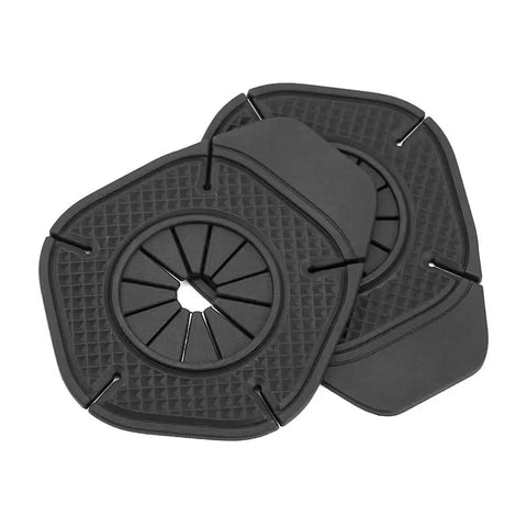 Tesla Cybertruck Wiper Hole Cover Pad Keeps Dang Leaves At Bay Snug Fit Reservoir Shield Blocks Nasty Debris And Rain To Stop Motor Jamming For Smooth Sailing Drives Through Every Season, black flexible material.
