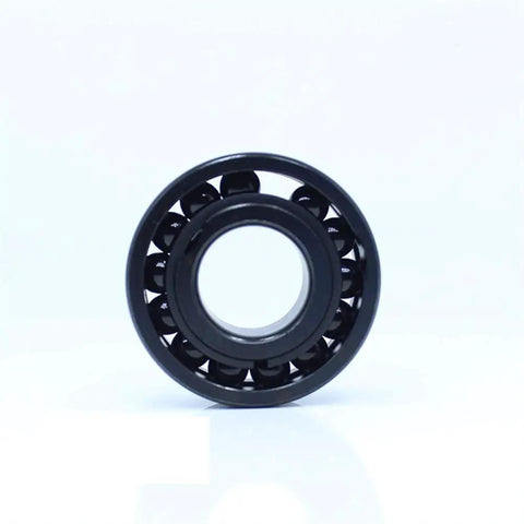 TB16002 High Temp Thin Section Bearing Full Complement Ball 15 X 32 X 8 mm front view highlighting heavy-duty heat-resistant design.