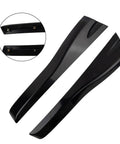 Premium Black Protective Shell Caps For Hyundai Tucson 2004-2008 Roof Rack Rails Kit - Durable High Temp Resistant End Covers black plastic, pair