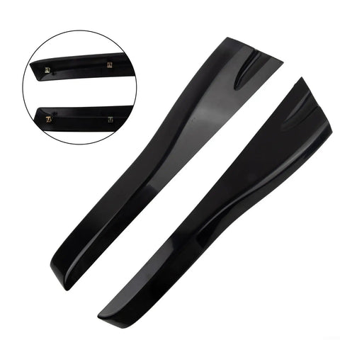 Premium Black Protective Shell Caps For Hyundai Tucson 2004-2008 Roof Rack Rails Kit - Durable High Temp Resistant End Covers black plastic, pair
