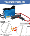 Handheld 1500W Induction Bolt Heater For Rusty Nut Removal, showcasing thick coil against thinner versions, portable, efficient design.