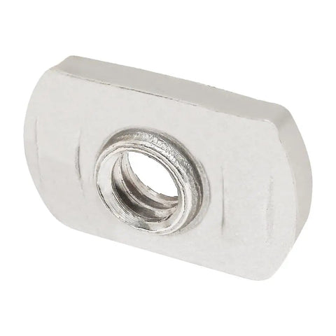 Centered Slide-In Stainless Steel T Nuts for 1.5 Inch 80/20 Aluminum Extrusions, 1/4-20 Bolt Compatible, Economy 25 Pack