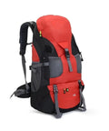 50L Waterproof Hiking Backpack With Internal Frame And Tear Resistant Nylon For Camping Trekking Climbing Hunting Cycling Travel