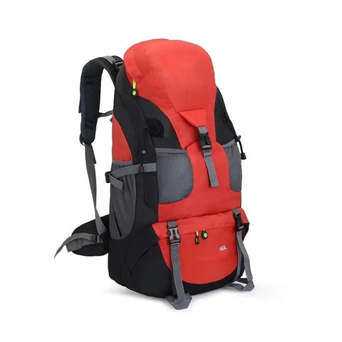 50L Waterproof Hiking Backpack With Internal Frame And Tear Resistant Nylon For Camping Trekking Climbing Hunting Cycling Travel And Outdoor