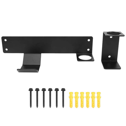 Wall Mounted Jack Stand For Garage And Workshop In Industrial Grade Steel, Heavy Duty Car Jack Holder With Reinforced Hook