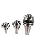 Rock Solid BT50 CNC Collet Head Extension Tool Holder For Milling And Grinding Machines Built Tough With Shock Absorbing Design for size comparison.