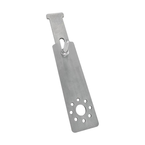 Heavy Duty Supercharger Pulley Pin Holding Tool And Snout Access Bar Built Legit For Daily Muscle Car Wrenching 2015 Up Hellcat Challenger Charger Trackhawk Quarter Inch Steel Hardware, showing pin and main tool design.
