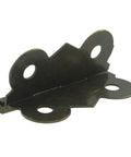 Old School Antique Butterfly Style Cabinet Hinges with Screws, 30 Pack, 30x25mm, Iron Bronze Finish, Vintage Hardware