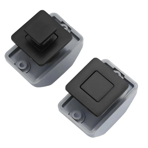 Premium Erosion Resistant Alloy Push Button Latches For Campers Trailers Yachts And Boats Marine Grade One Touch Locking Mechanism