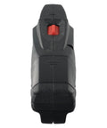 Electric Fishing Rope Stripper For Battery Powered Baitcasting Reels showing top view with dual direction switch and ABS body.