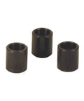 Dope 3 Piece 7mm Woodturning Bushing Set For Slimline Pens And Pencils OD 0.333 In ID 0.248 In black bushings