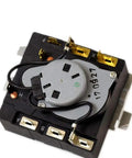 CKD1400 Dryer Timer Kit For GE Heavy Duty Dryers Replacement 4 Inch Length Fits Old And New Serial Numbers With Original Connectors Non OEM But OEM Style Specs