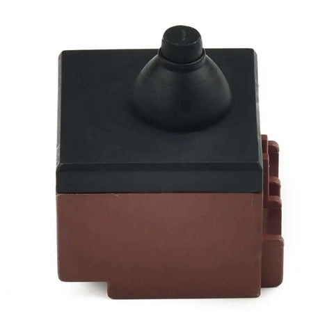 Push Button Switch Replacement For 100mm Angle Grinder 4 Inch Grinder Part Durable Black Accessory Ideal For Polisher And Grinder Maintenance No Fuss Replacement 2.5 X 2.5 Cm Size close-up view