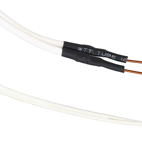 Ender 3 V3 KE Ceramic Heater Thermistor Kit 24V 60W With Thermosensitive Wire 360 Degree Rapid Heating To 300 C In 50 Seconds Upgraded 3D Printer Hotend Parts For PLA, close-up wire leads
