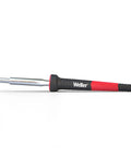 Weller soldering iron for Power Grip Variable Wattage Soldering Station 20 To 80W With Built-In Safety Rest, side view.