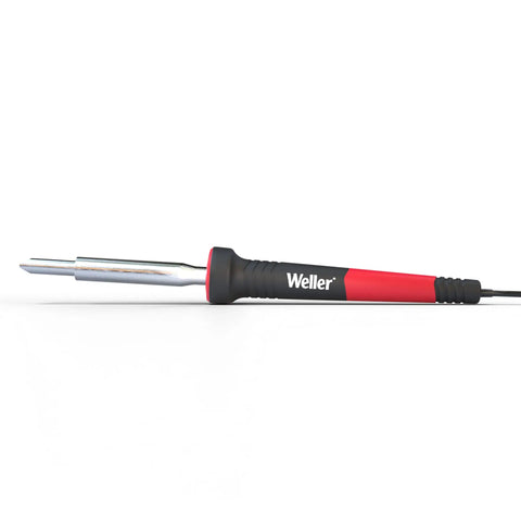 Weller soldering iron for Power Grip Variable Wattage Soldering Station 20 To 80W With Built-In Safety Rest, side view.