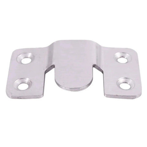 Heavy Duty Sectional Couch Connectors 40 Piece Set featuring polished silver bracket with interlock design for secure assembly.
