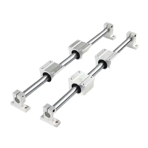 Top Tier High Precision Linear Guide Rail Kit With 4pcs SCS16UU Bearing Blocks, Sk16 Shaft Supports, And Two Durable 16mm Optical Axis Rods For Smooth 3D Printer And CNC Machine Moves That Feel Just Right.