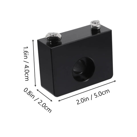 Pro Grade 3D Printer Lead Screw Upgrade Kit With Anti Backlash Z Axis Nut T8 Gap Nut And Stainless Steel Fixed Base block