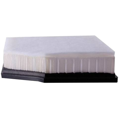 Engine Air Filter PA99193 Fits Volvo XC90 2016-2025, side view with white pleats and black base.