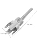 Yarnow Two Piece Pvc Pipe Threading Tool Kit With Internal And External Threader Carbon Steel Portable Pipe Thread Cutter for plumbing use.