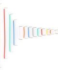Hassle Free Professional Grade Preformed Jumper Wires With Right Angle Pins For Breadboards And Circuit Prototyping, 140 pc kit in various colors.