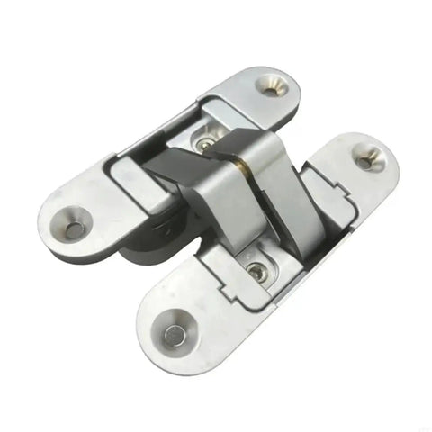 180 Degree Concealed Heavy Duty Door Hinge For Wood Doors Zinc Alloy Butt Hinge Gold Left Open Finish Hidden Mount Durable One Piece Construction Smooth Swing And Reliable Performance