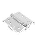Self Closing Stainless Steel Spring Hinges For Doors With Quiet Operation Heavy Duty Interior And Exterior Door Hardware