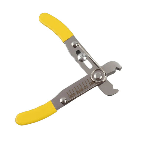 Rugged 5 Inch Wire Strippers And Adjustable Cutting Pliers With Cushioned Rubber Grip Handles Snips Through Cable Smooth As Butter
