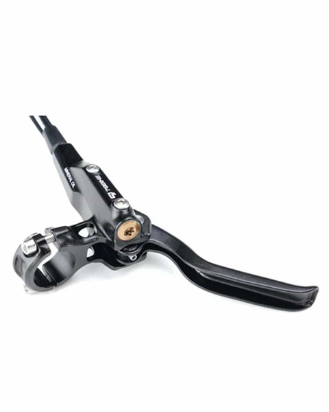 Falcon Pro Hydraulic Brake Master Cylinder For Off Road Dirt Bikes Left Upper Pump CNC Machined Aluminum Alloy Construction High Precision Race Grade Durability Smooth Linear Braking Power