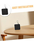 Auto Close Door Closer Kit Quiet Self Closing Cabinet And Room Doors with Easy No Drill Stick On Adhesive Mount on table