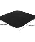2 Pack Tough Fireproof Mat With High Heat Resistant Carbon Felt Blanket, 7.86in, ideal for welding and BBQ protection.