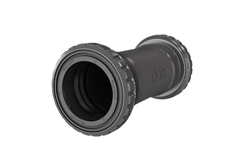 DUB PressFit Bottom Bracket with Sealed Cartridge Bearings and Gutter Seal Technology for MTB, black finish, side view