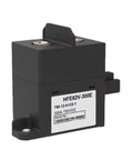 Heavy Duty High Voltage Dc Contactor Relay Switch Built Tough To Handle Hefty Power Loads For Fast Ev Charging Stations Solar Pv Converters And Battery Banks Ready To Run, side view showing model HFE82V-300E.