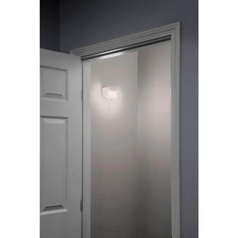 LED Flush Mount Closet Light With Pull Chain 24 Inch White 1220 Lumens Energy Star Certified 4000K Ultra Bright Ceiling Fixture in use