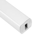 Close-up of 555mm Folding Table Leg Detachable Aluminum Alloy Beefy Heavy Duty Silver Space Saving Leg For Kitchen And Dining