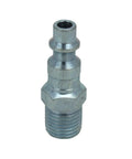 Air Plug Quick Connect Fitting For Air Compressors M Style One Quarter Inch MNPT Built To Last Heavy Duty Steel Corrosion Resistant Air Hose Quick Connect Workhorse Grade Coupler Pack Of Ten