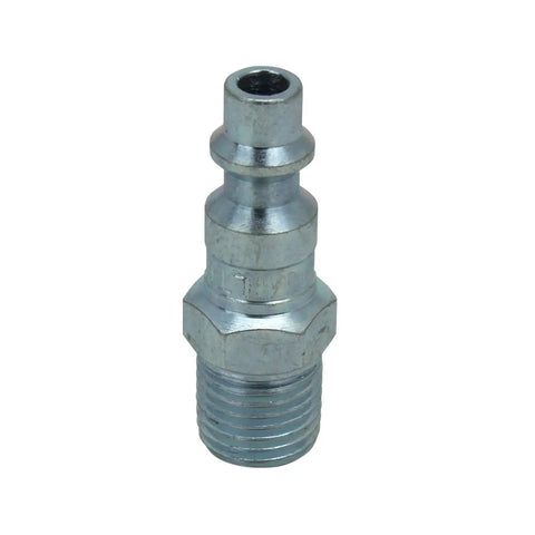 Air Plug Quick Connect Fitting For Air Compressors M Style One Quarter Inch MNPT Built To Last Heavy Duty Steel Corrosion Resistant Air Hose Quick Connect Workhorse Grade Coupler Pack Of Ten