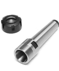 Heavy Duty Mt3 Er25 Morse Taper Collet Chuck Tool Holder for Precision Milling showing metal chuck and holder components.