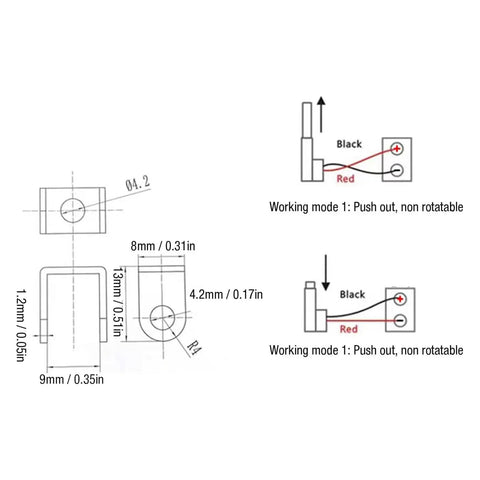 Schematic diagram and dimensions of Smooth Operator Telescopic Linear Electric Actuator 24V Low Noise Run Quiet With End Limit Switches.