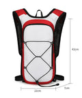 All Terrain Hydration Backpack With 2L Water Bladder Lightweight Outdoor Pack Built For Trail Running, Hiking, Mountaineering, Cycling