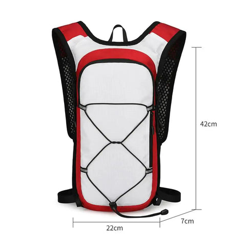 All Terrain Hydration Backpack With 2L Water Bladder Lightweight Outdoor Pack Built For Trail Running, Hiking, Mountaineering, Cycling