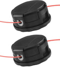 2 Pack String Trimmer Head For SRM Series Straight Shaft Trimmers Fits SRM 225 230 210 2100 PAS 210 211 225 230 260