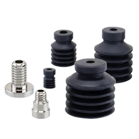 Five Layer Vacuum Suction Cup For Industrial Pneumatic Manipulator VP Series, various sizes, heavy duty silicone, durable design.