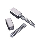 10Pcs Carbon Brushes 5.5x6x12mm fits replacement accessories for electric motors, durable conductivity, ideal for DIY repairs.