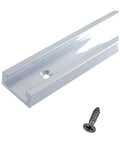 T-Track Slider Stop Block For Woodworking Jigs And Saw Accessories with mounting screw, aluminum channel with smooth glide